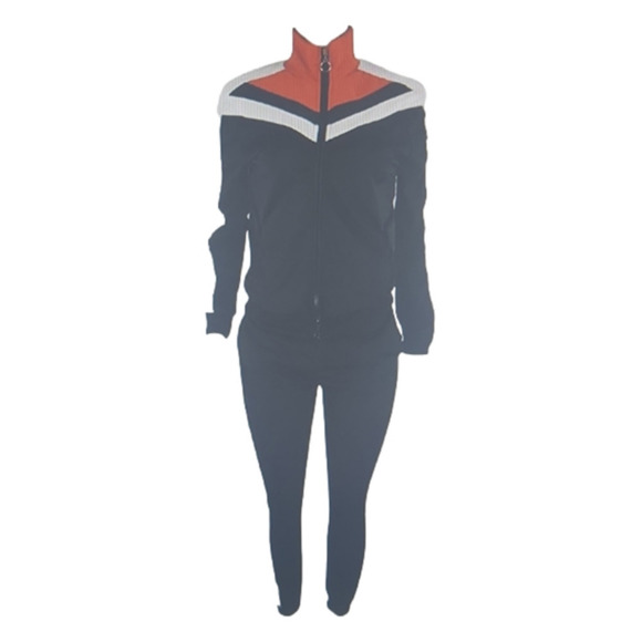 𝅺2 piece color blue track suit (code-G006) - Picture 1 of 3